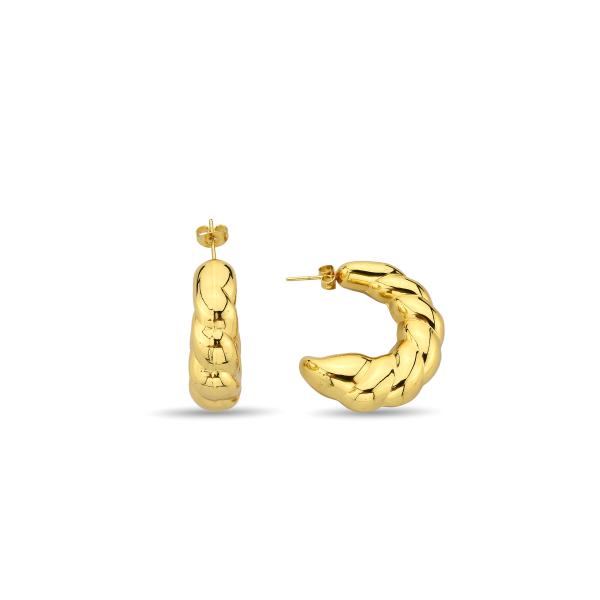 Gold Hoop Earring