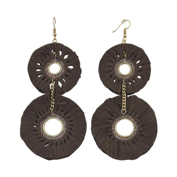 Sallantılı Küpe - 0029 - Yeşil