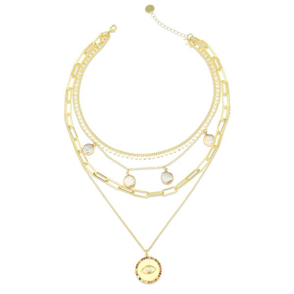 Pearl Layered Necklace