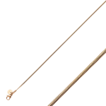 Snake İnce Zincir - Rose - 40+5 cm