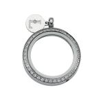 Swarovski- 30 mm- Zirconia - Luzyo - Silver