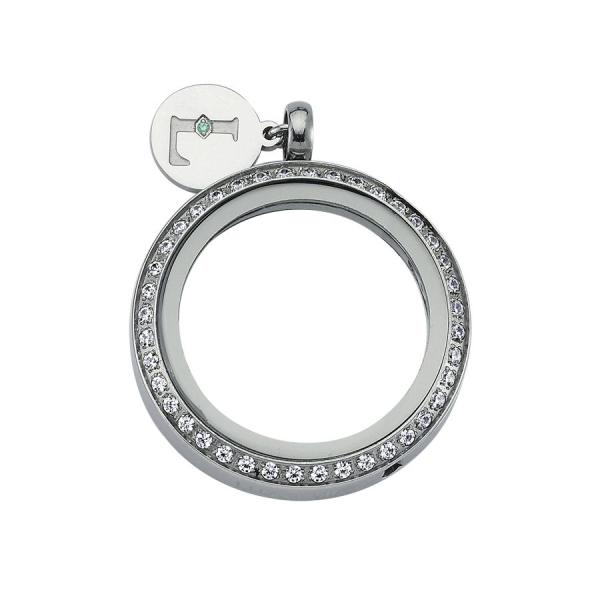 Swarovski- 30 mm- Zirconia - Luzyo - Silver