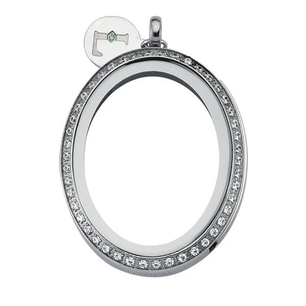 Zirconia - Luzyo - Oval - Silver