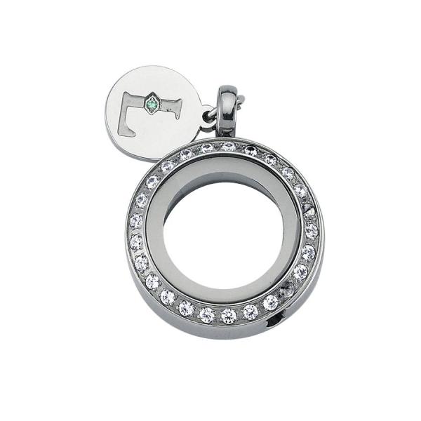 Swarovski- - 20 mm-Zirconia - Luzyo - Silver