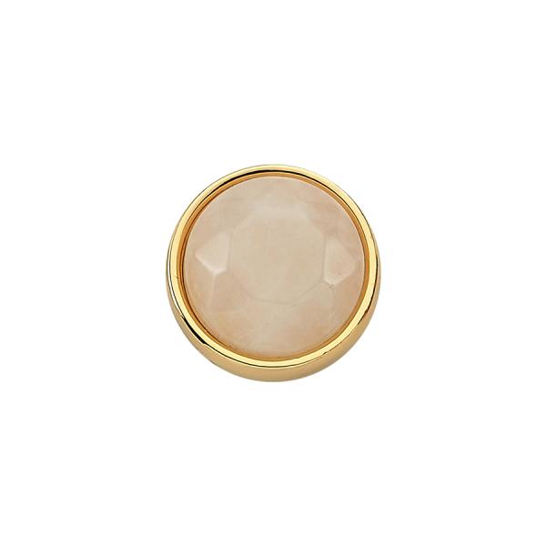 Slider Charm Pembe Taş - Altın