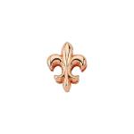 Slider Charm Fleur De Lis - Rose