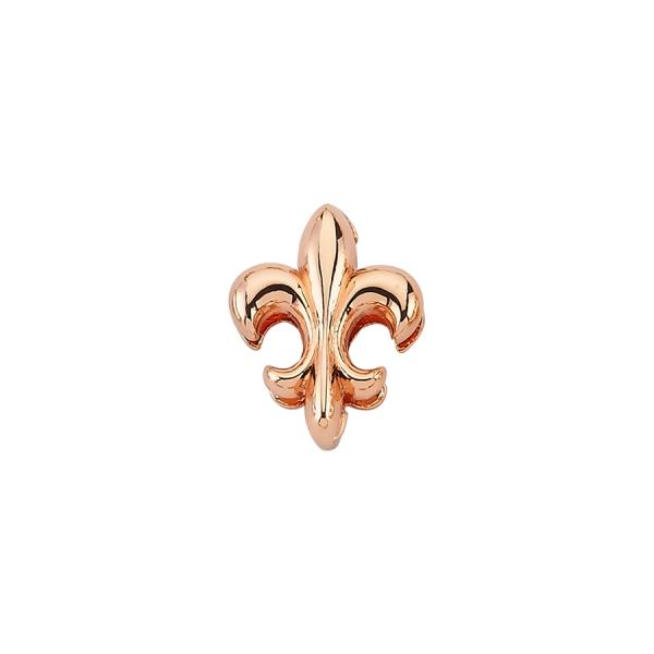 Slider Charm Fleur De Lis - Rose
