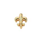 Slider Charm Fleur De Lis - Altın