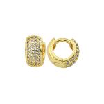 Gold Hoop Earring - 9mm