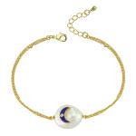 Moon Pearl Bracelet
