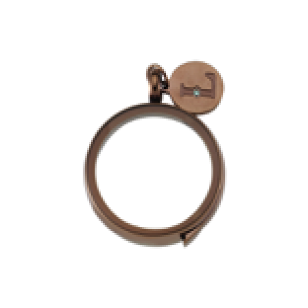 Luzyo - 20 mm - Bronz - Sıde - Magnifying