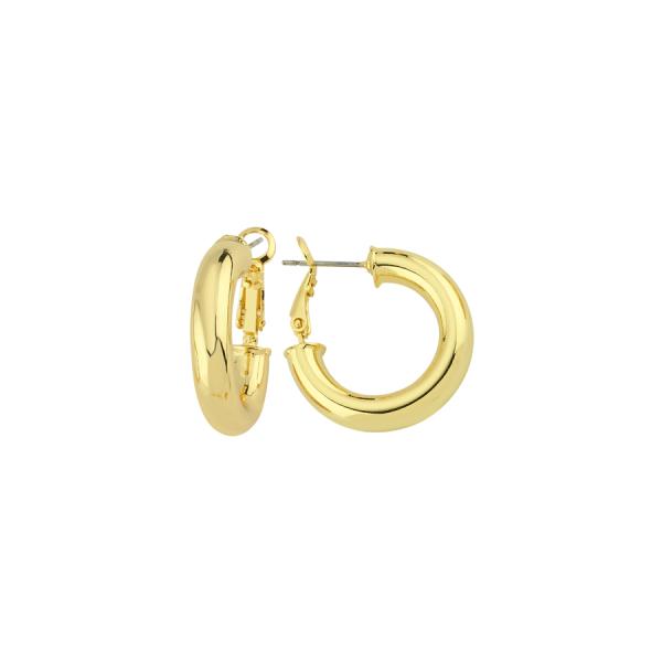 Shiny Hoop Earring - 27mm