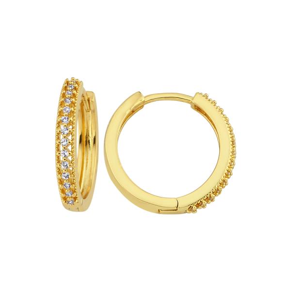 Gold Hoop Earring - 20mm