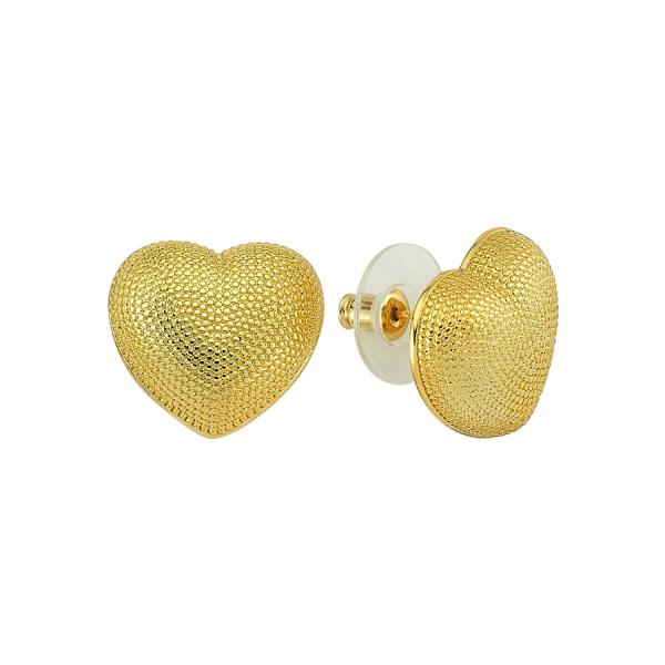 Heart Dome Earring