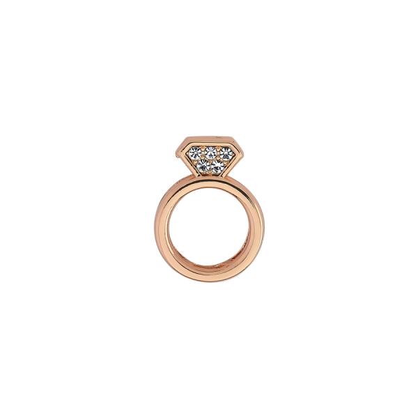 Slider Charm Yüzük - Rose