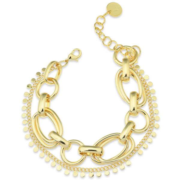 Mini Curb & Link Bracelet