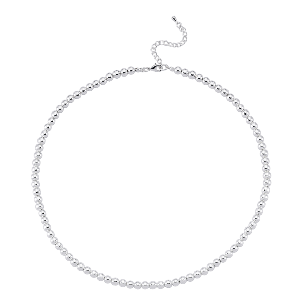 Gz Beads Neck - 5 mm - White